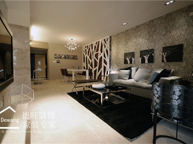 簡(jiǎn)約而不簡(jiǎn)單，設(shè)計(jì)感突出，符合業(yè)主對(duì)時(shí)尚的追求理念