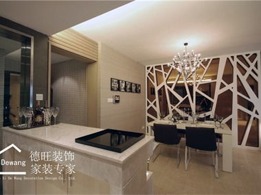 簡(jiǎn)約而不簡(jiǎn)單，設(shè)計(jì)感突出，符合業(yè)主對(duì)時(shí)尚的追求理念