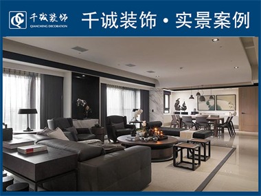  客廳線條柔和，空間感強(qiáng)