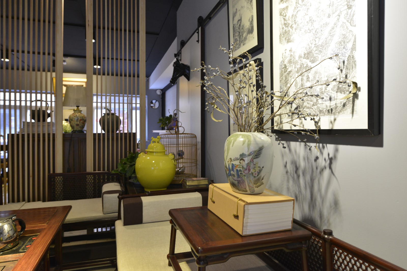 工作室休閑區(qū)實景圖