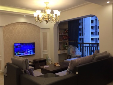 混搭客廳電視背景墻實(shí)景圖