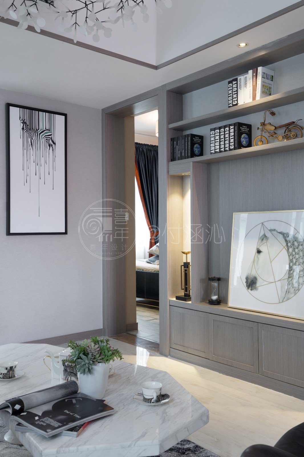 現(xiàn)代客廳其它實景圖