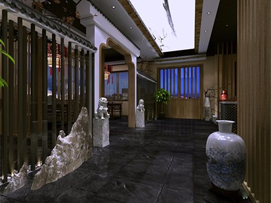 旭東設(shè)計(jì)-古越龍山黃酒餐廳