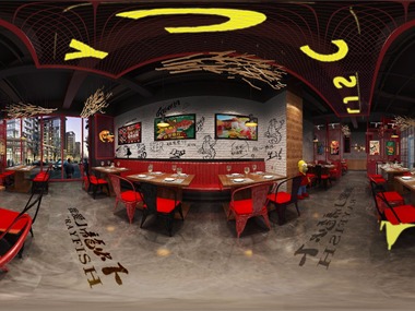 辣家私廚餐廳設(shè)計
