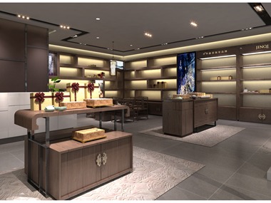 茶葉專營店展示廳
