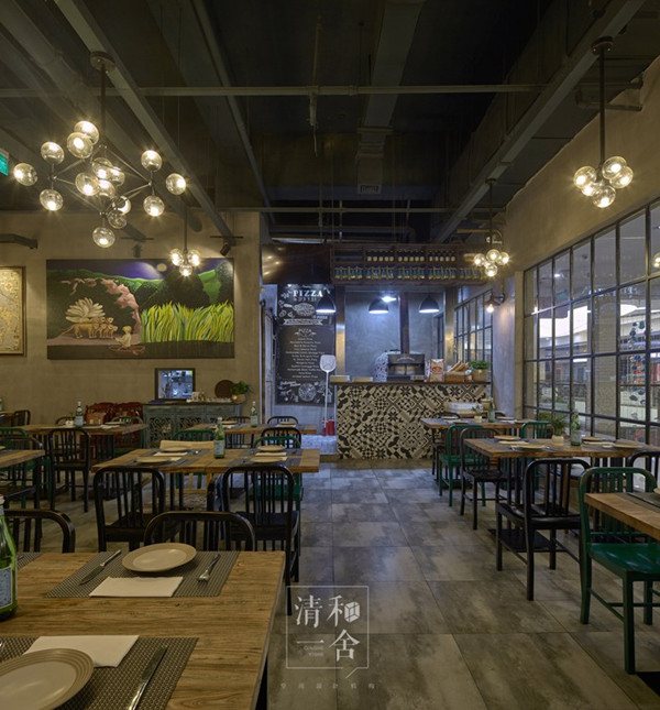 餐廳就餐區(qū)實(shí)景圖